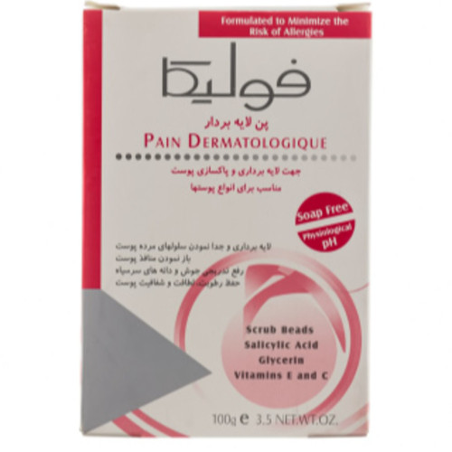 پن اسکراب و لایه بردار فولیکا وزن 100 گرم
