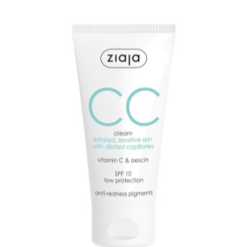 سی سی کرم SPF10 پوست تحریک شده و حساس زیاجا